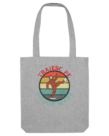 Funny Bigfoot Heather Grey