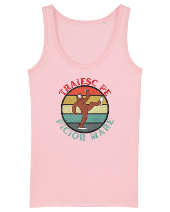 Funny Bigfoot Cotton Pink
