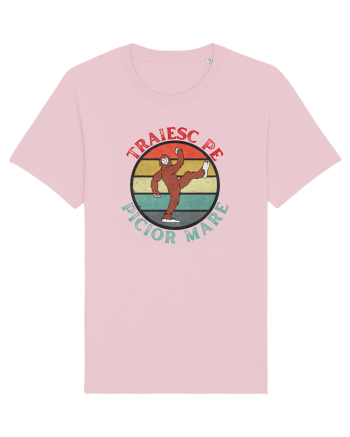 Funny Bigfoot Cotton Pink