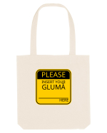 Please intert your glumă - sign Sacoșă textilă