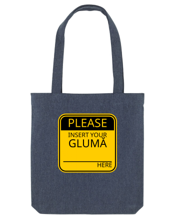 Please intert your glumă - sign Midnight Blue