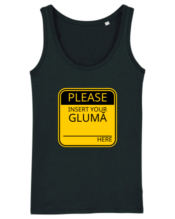Please intert your glumă - sign Black