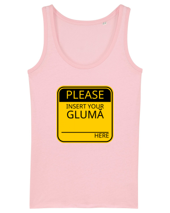 Please intert your glumă - sign Cotton Pink
