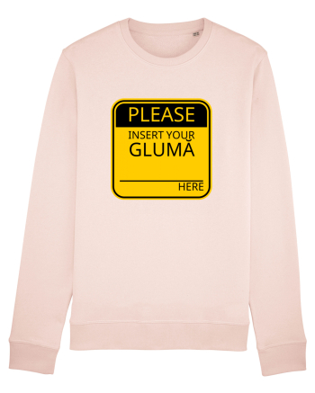 Please intert your glumă - sign Candy Pink
