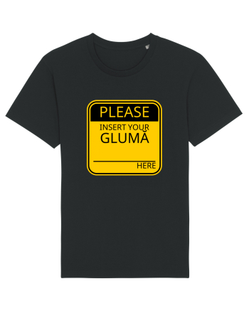 Please intert your glumă - sign Black