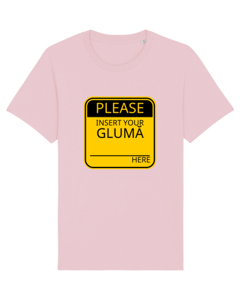 Please intert your glumă - sign Cotton Pink