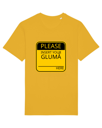 Please intert your glumă - sign Spectra Yellow