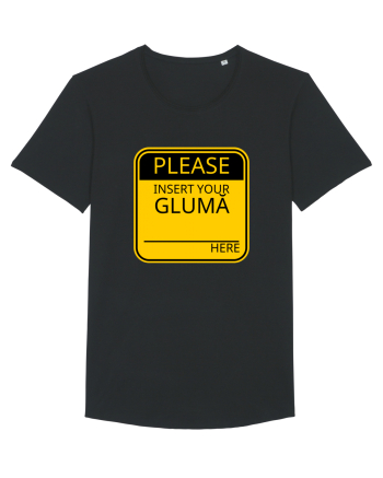 Please intert your glumă - sign Black