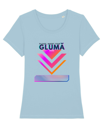 Please, insert your GLUMA here: Sky Blue