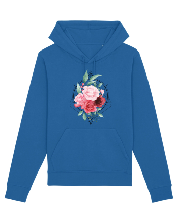 Floral Trandafiri Royal Blue