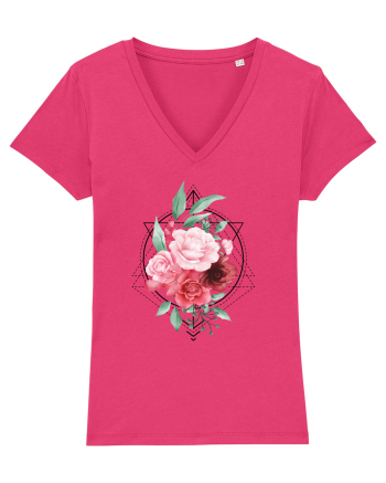 Floral Trandafiri Raspberry