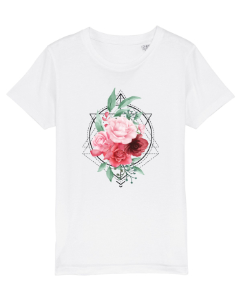 Floral Trandafiri White
