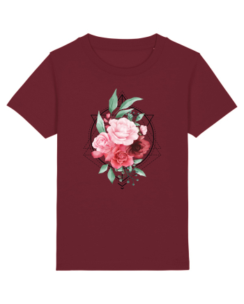 Floral Trandafiri Burgundy