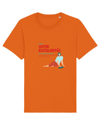 Sunt o soție excelentă!!!! Bright Orange