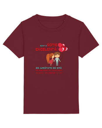 Sunt o soție excelentă!!! Burgundy