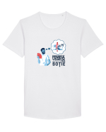 Femeia visurilor Tricou mânecă scurtă guler larg Bărbat Skater