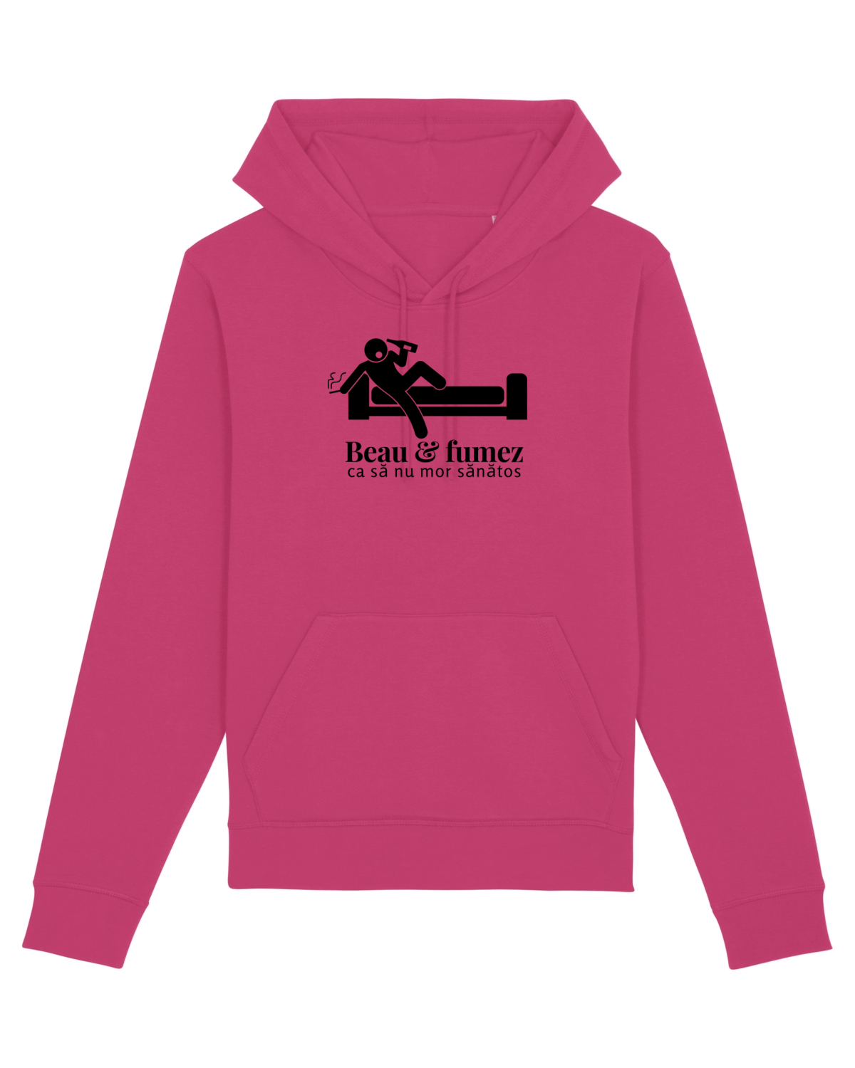Hanorac Unisex Drummer Raspberry