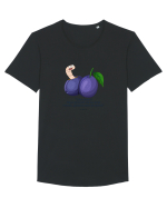 Palinca este de post!!! Tricou mânecă scurtă guler larg Bărbat Skater