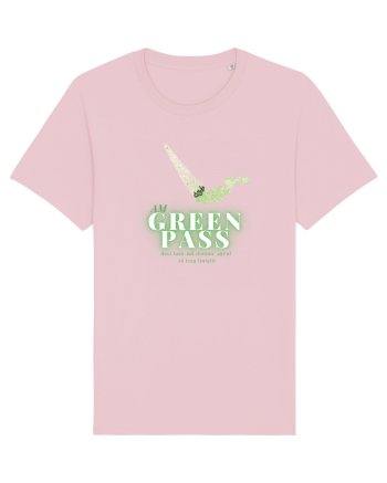 Green Pass Cotton Pink