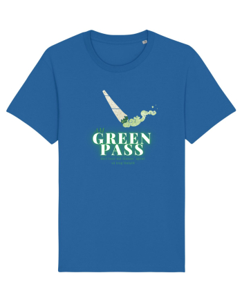 Green Pass Royal Blue