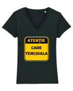 ATENTIE! Cade tencuiala Tricou mânecă scurtă guler V Damă Evoker