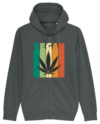 Vegan Weed Vintage Colors Anthracite