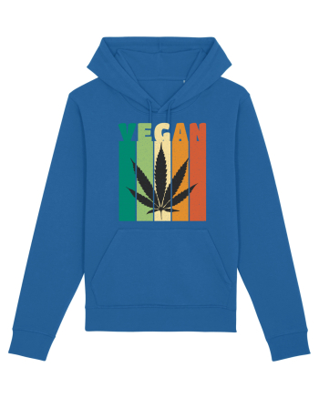 Vegan Weed Vintage Colors Royal Blue