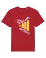 Când crește salariul minim Tricou mânecă scurtă Unisex Rocker
