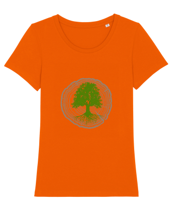 Tree Life Bright Orange