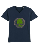 Tree Life Tricou mânecă scurtă guler V Bărbat Presenter