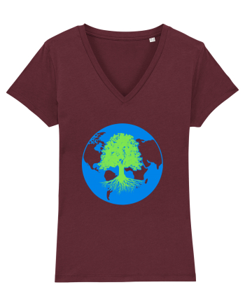 Life of a planet. Burgundy