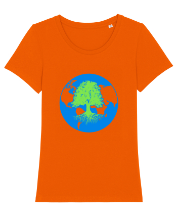 Life of a planet. Bright Orange