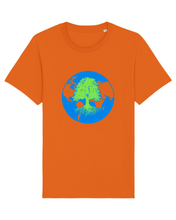 Life of a planet. Bright Orange