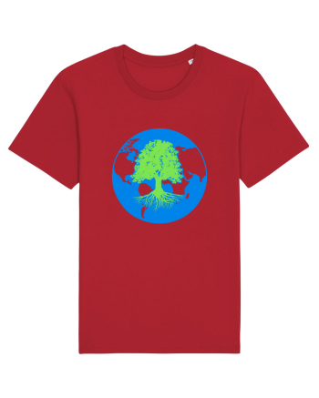 Life of a planet. Red