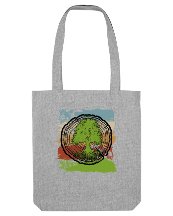 Vintage Life Tree Heather Grey