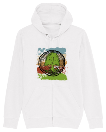 Vintage Life Tree White