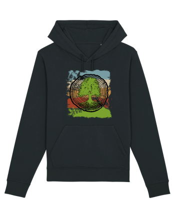 Vintage Life Tree Black
