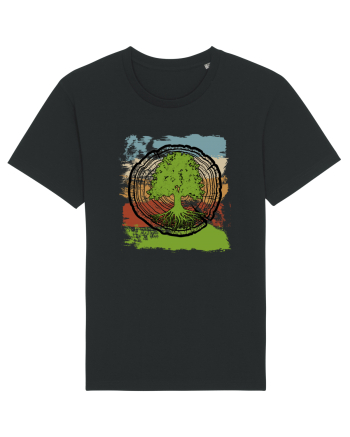 Vintage Life Tree Black