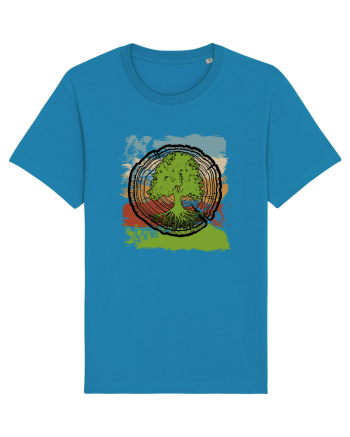 Vintage Life Tree Azur