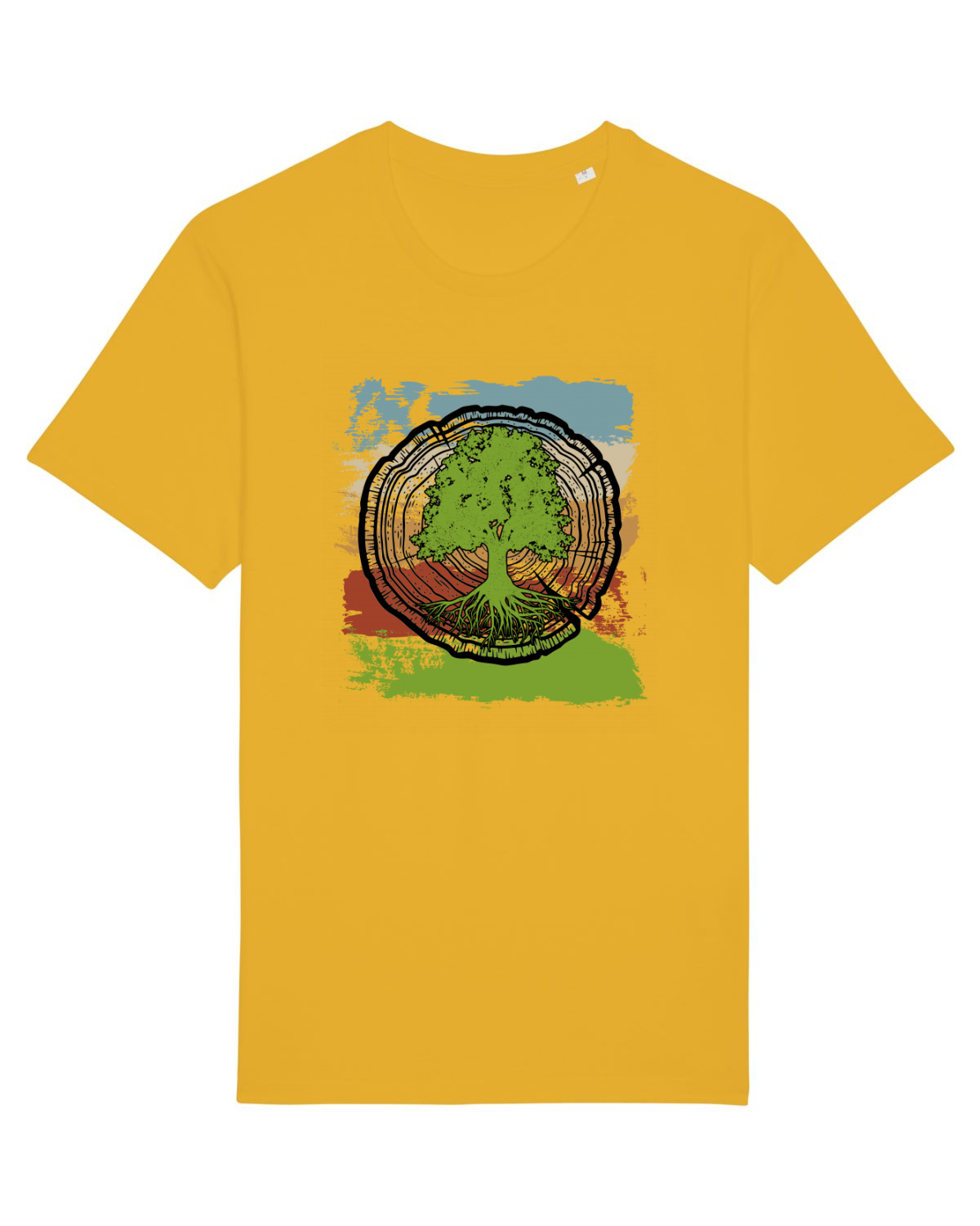 Tricou mânecă scurtă Unisex Rocker Spectra Yellow