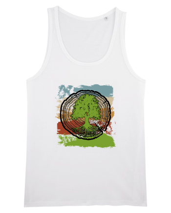 Vintage Life Tree White