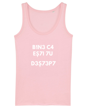 Bine ca esti tu destept Cotton Pink