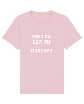 Bine ca esti tu destept Cotton Pink