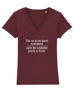 FRICA Tricou mânecă scurtă guler V Damă Evoker