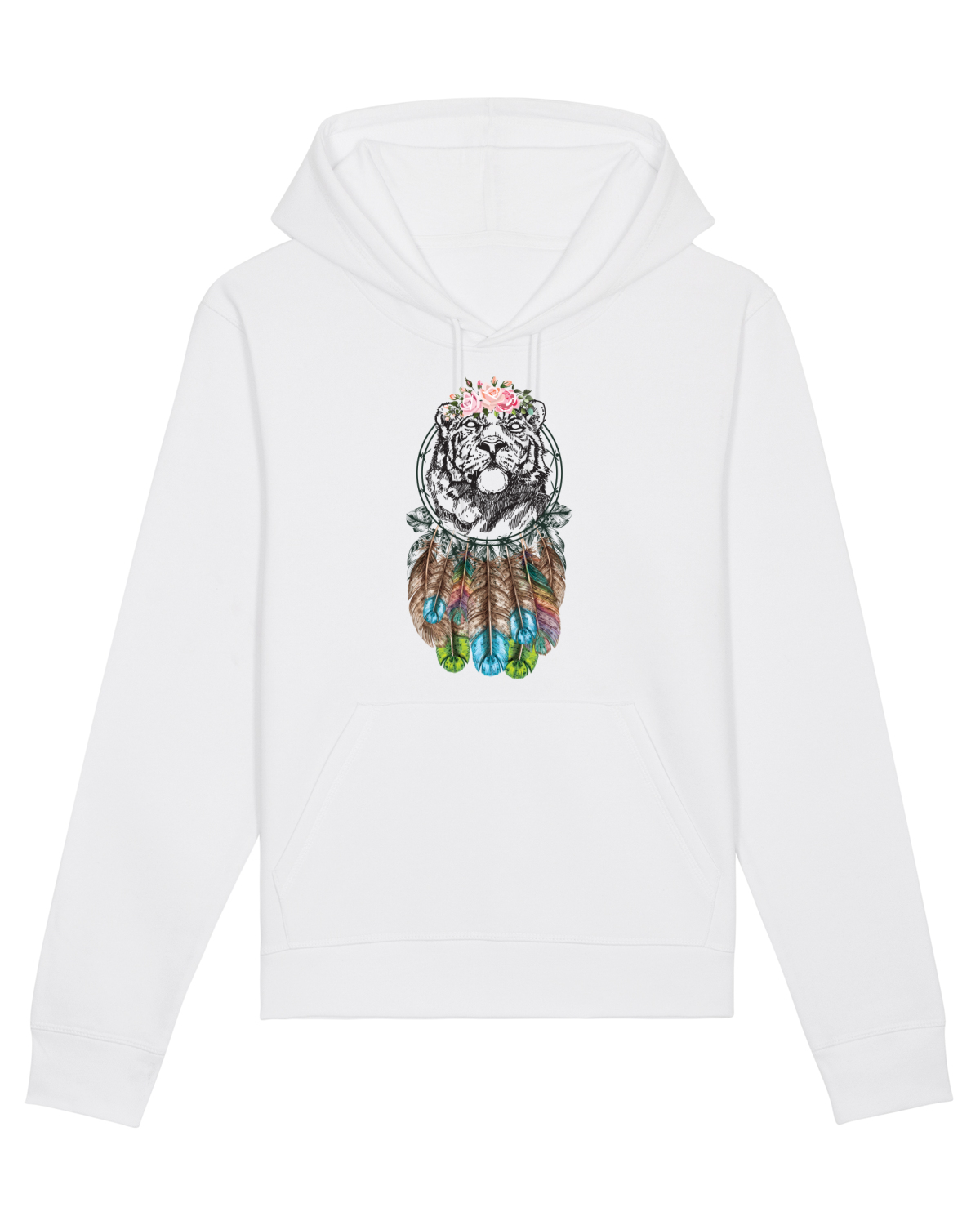Hanorac Unisex Drummer White