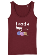 I Need a Hug(e amount of yarn.) alb Maiou Damă Dreamer