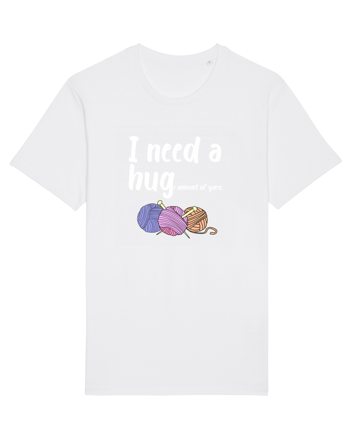 Tricou mânecă scurtă Unisex Rocker White