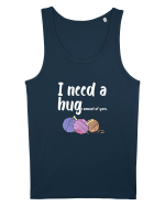 I Need a Hug(e amount of yarn.) alb Maiou Bărbat Runs