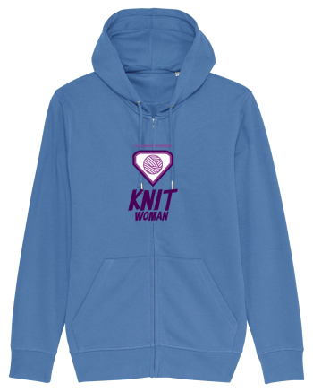 The Legendary Superheroine Knit Woman Bright Blue
