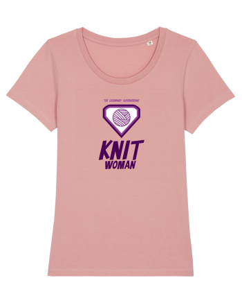 The Legendary Superheroine Knit Woman Canyon Pink